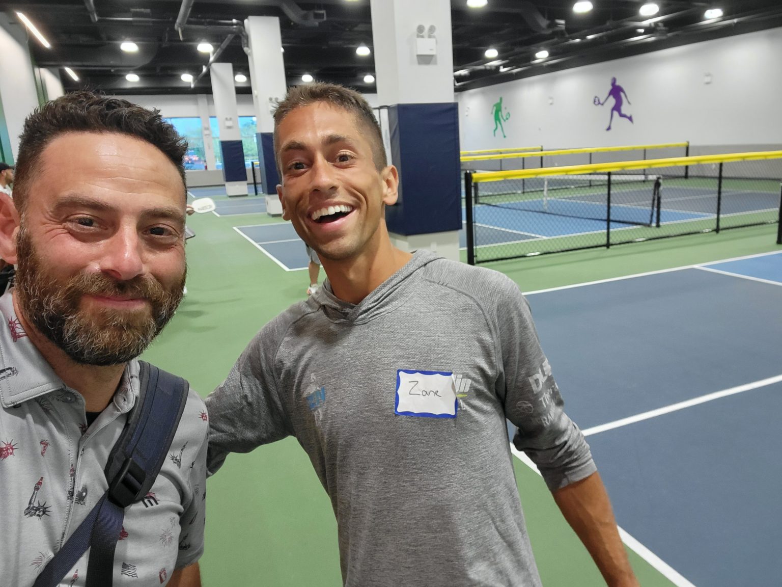 I Took a Pickleball Clinic With Professional Player Zane Navratil