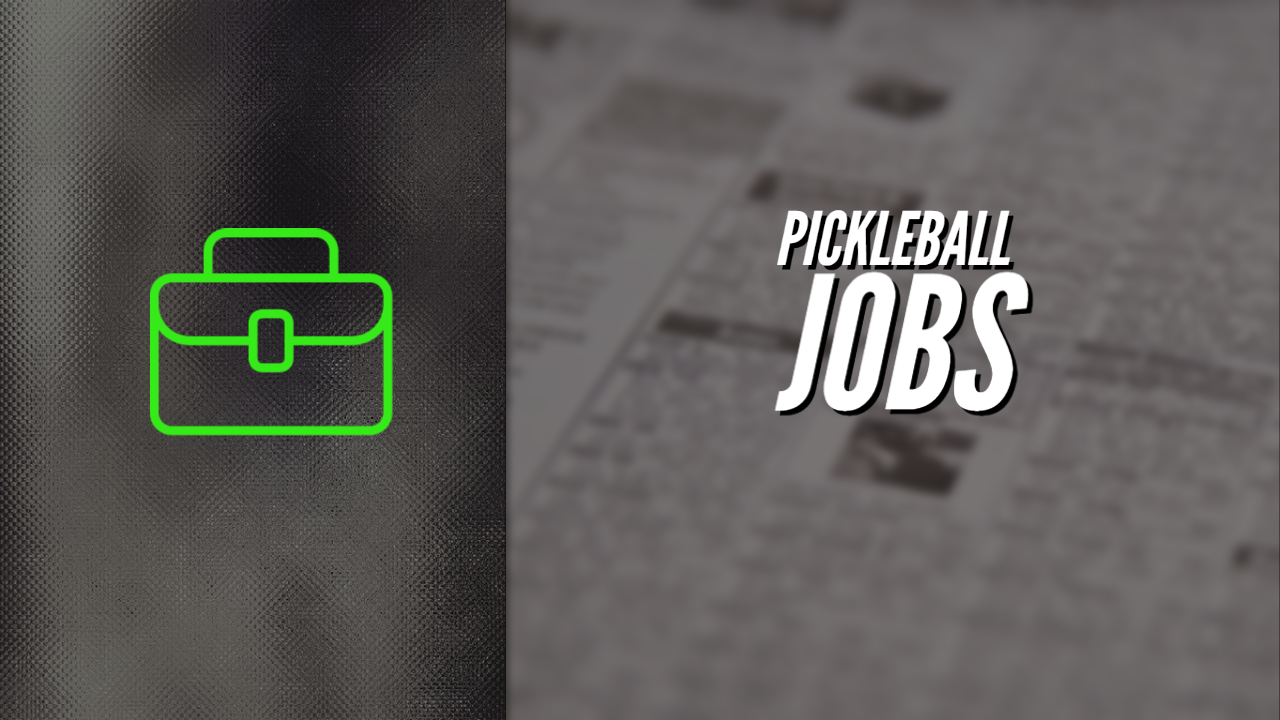 pickleball jobs