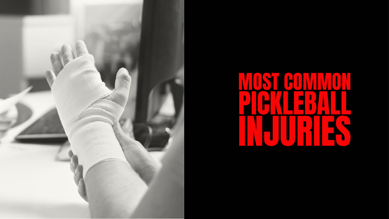 common pickleball injuries