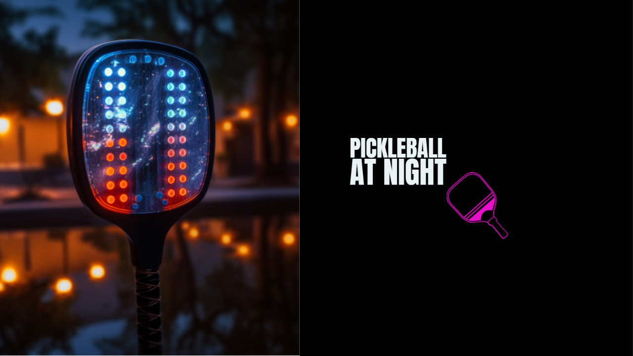 pickleball at night