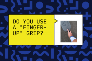 finger-up grip