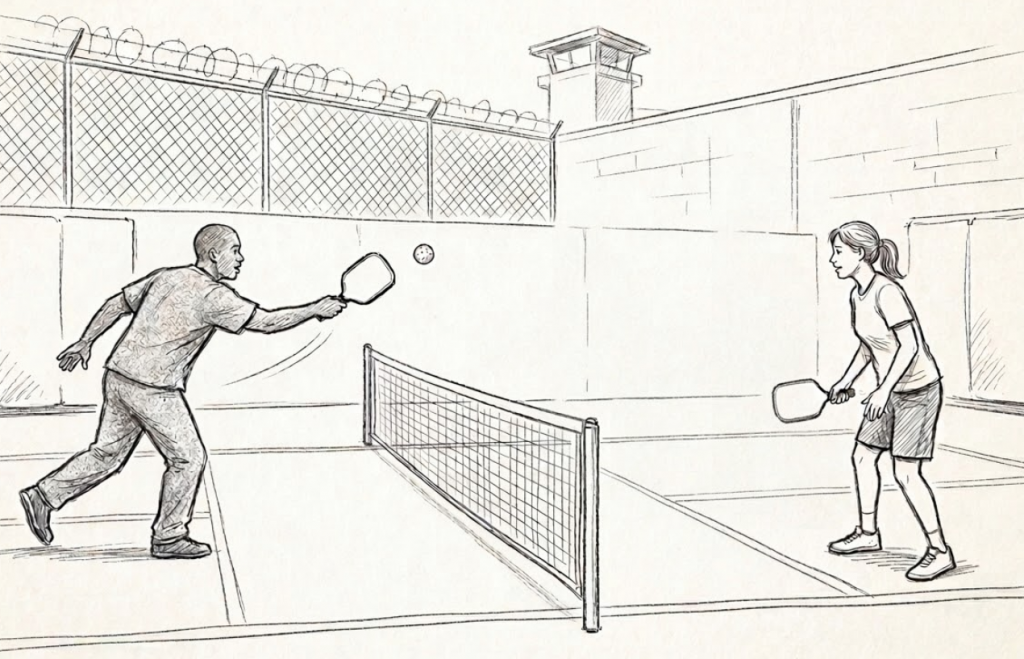 prison pickleball